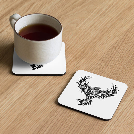 Cork-back coaster